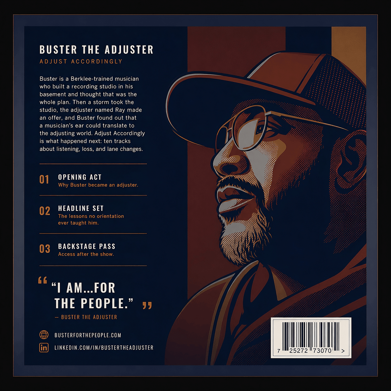 Adjust Accordingly — back cover